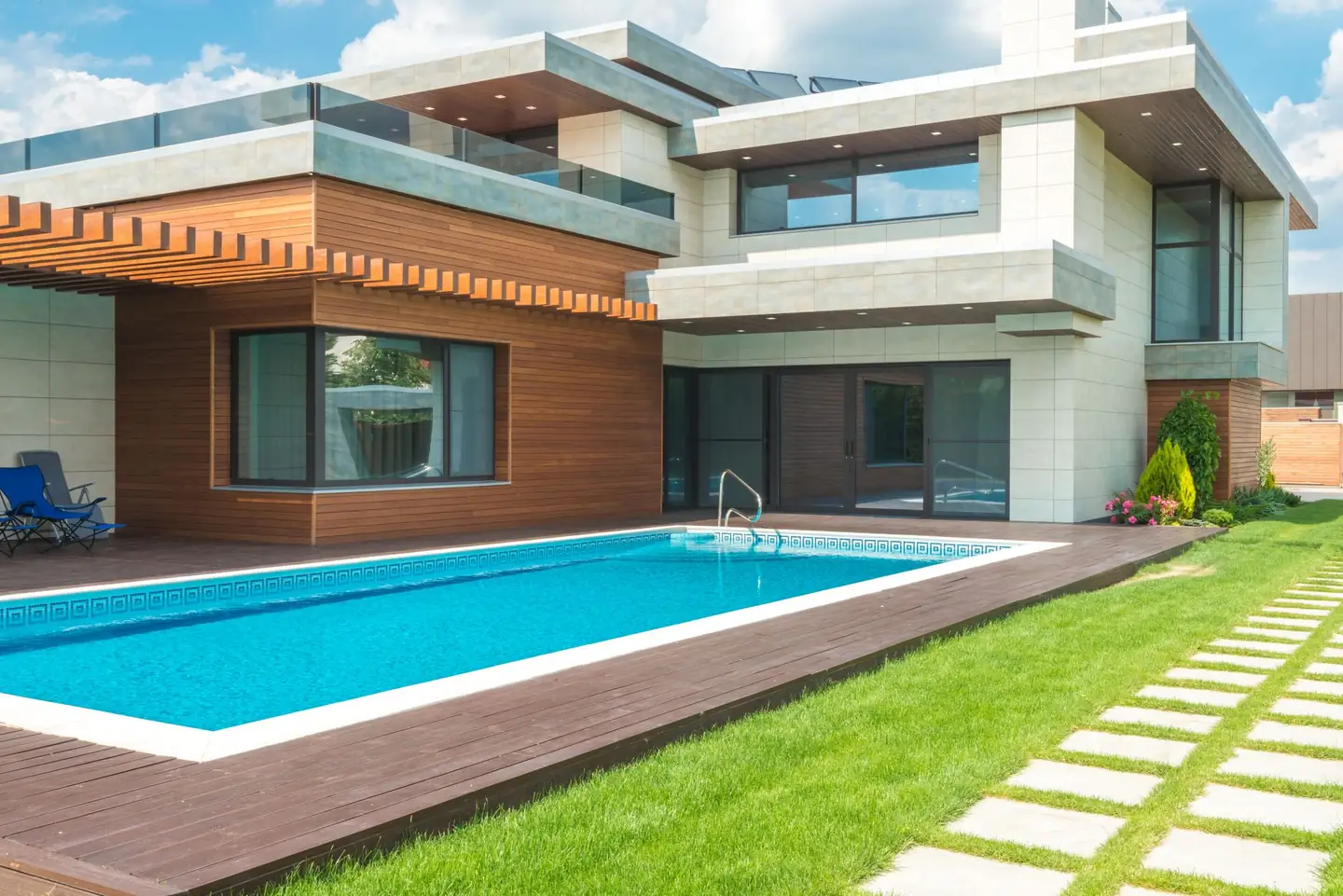 Swimming pool built in Longueville, NSW